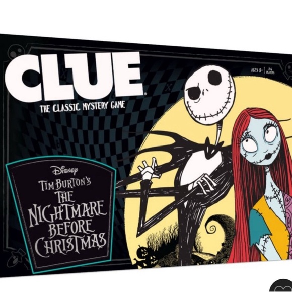 Disney | Games | Clue Disney Tim Burtons The Nightmare Before Christmas ...